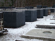Plac produkacja szamb betonowych Wieluń